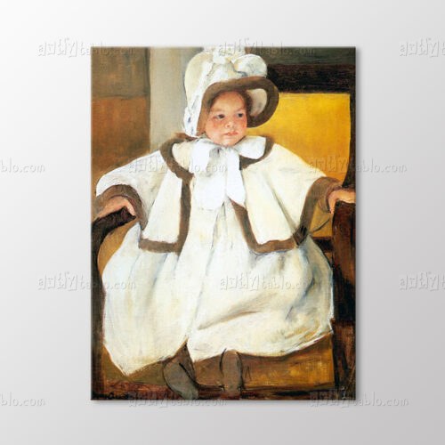 In A White Coat Tablo kanvas tablo