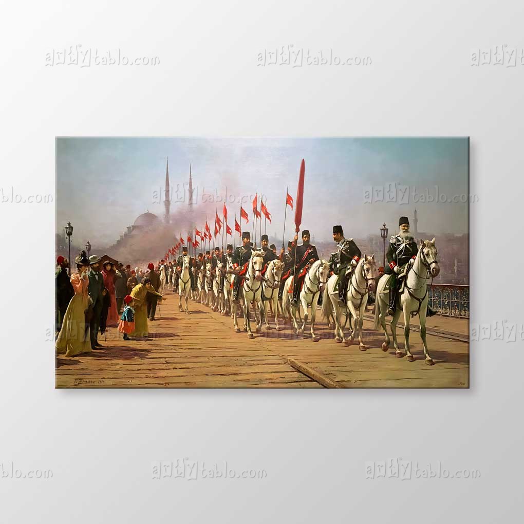 Ertuğrul Süvari Alayı Tablo kanvas tablo