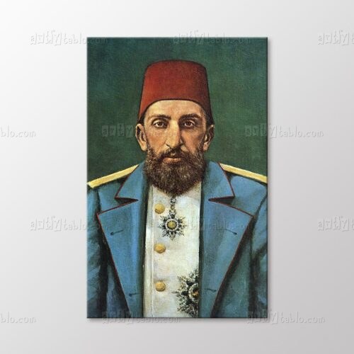 Abdülhamid Han Tablo kanvas tablo