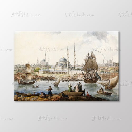 Cami ve İstanbul Limanı Tablo