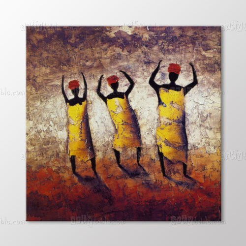 Dancing Africans Tablo kanvas tablo