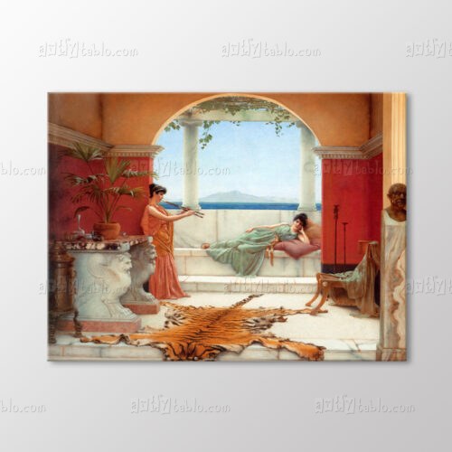 The Sweet Siesta Of a Summer Day Tablo kanvas tablo