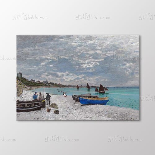 Sainte Adresse' de Plaj Tablo kanvas tablo