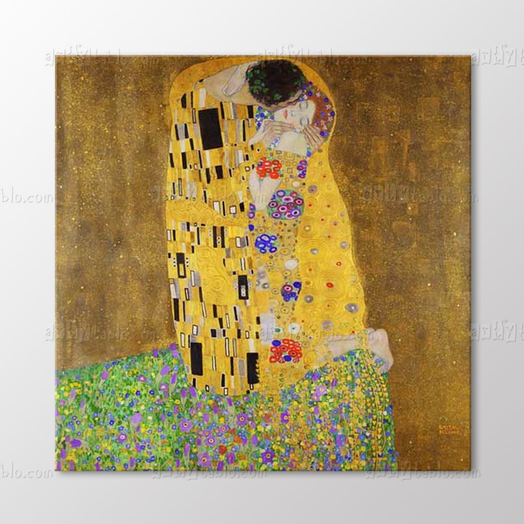 The Kiss Tablo kanvas tablo