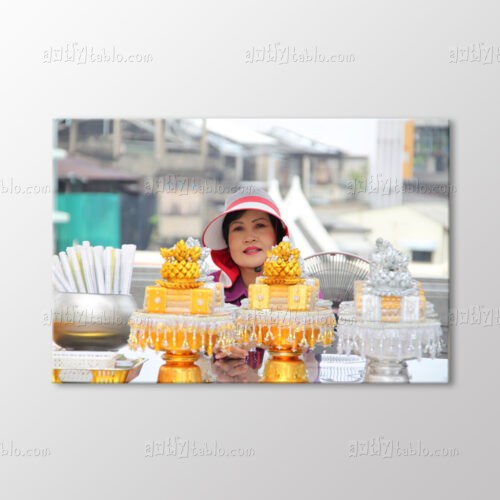 Portre, Bangkok Tablo kanvas tablo