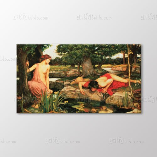 Echo And Narcissus Tablo kanvas tablo